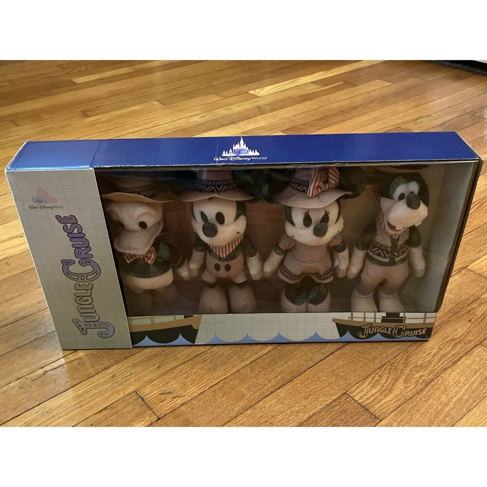 Jungle Cruise Walt Disney World 50th Anniversary Series Exclusive Plush NIB